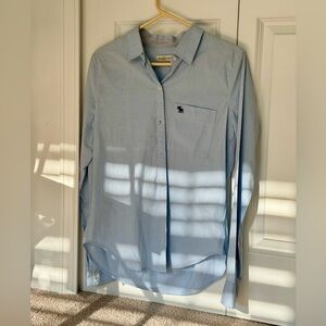 Abercrombie & Fitch Light Blue Dress Shirt